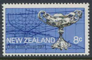 New Zealand SC# 472 SG 951 MNH Yacht Racing 1971 see details & Scans