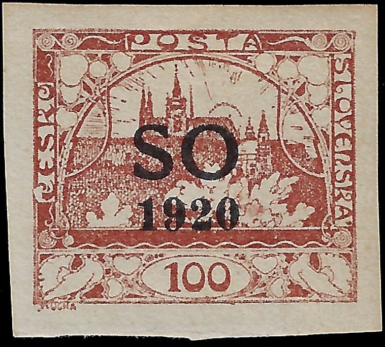 Eastern Silesia 1920 Sc 14 MLH vf