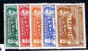 1939 Barbados Sc.# 202/06 MNH** cv $21 ( 9629 BCXX )