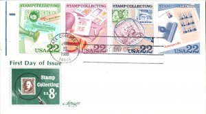 #2198-2201b Stamp Collecting Artmaster FDC