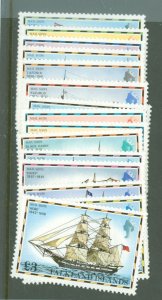 Falkland Islands #260-274 Mint (NH) Single (Complete Set)