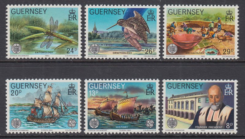 Guernsey 240-245 MNH VF