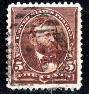 United States Scott # 223, used