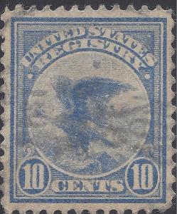 F1 10c \Eagle\ Registration Stamp 1911 Used