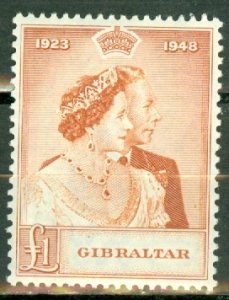 AB: Gibraltar 122 mint CV $40