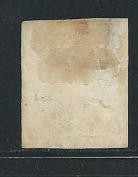 British Guiana 10  1853-9 4c Seal Used THIN