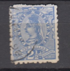 J38465, 1891-5 new zealand used #68 queen