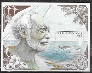 Tonga-Niuafo'ou #133 S/S  (MNH) CV $20.00