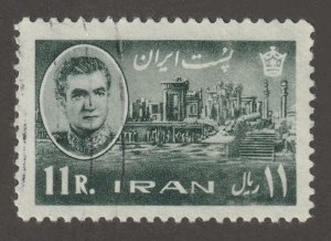 Persia, Middle East, stamp, scott#1219,  used, hinged,  11r,