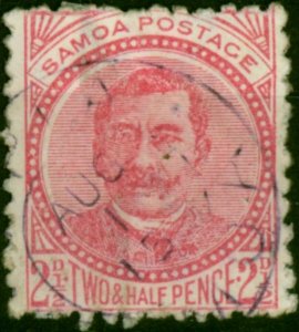 Samoa 1892 2 1/2d Rose SG44 Good Used