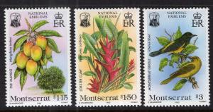 Montserrat 551-553 MNH VF