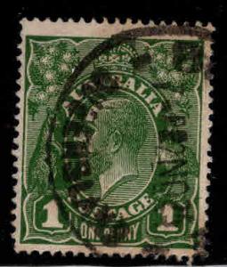 Australia Scott 23  used wmk 9 narrow A 1924 stamp