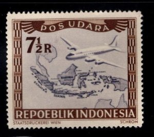 Indonesia Scott C11 MH* Airmail stamp