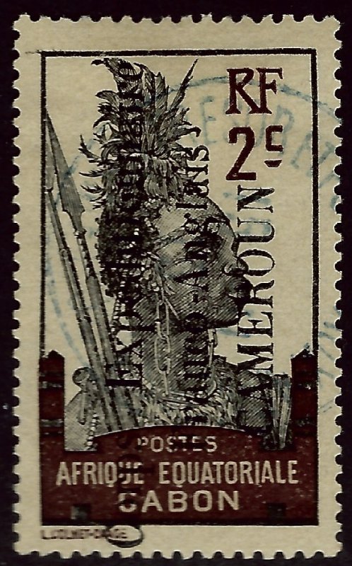 Cameroun #103 Used VF hr SCV$160.00...Iconic Stamp!