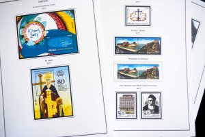 COLOR PRINTED GREECE 2011-2020 STAMP ALBUM PAGES (109 illustrated pages)