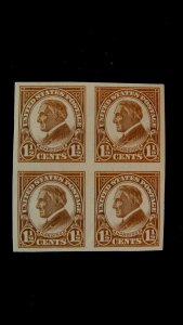 US - SCOTT#576 - BLK 4 - MNH - CAT VAL $22.50