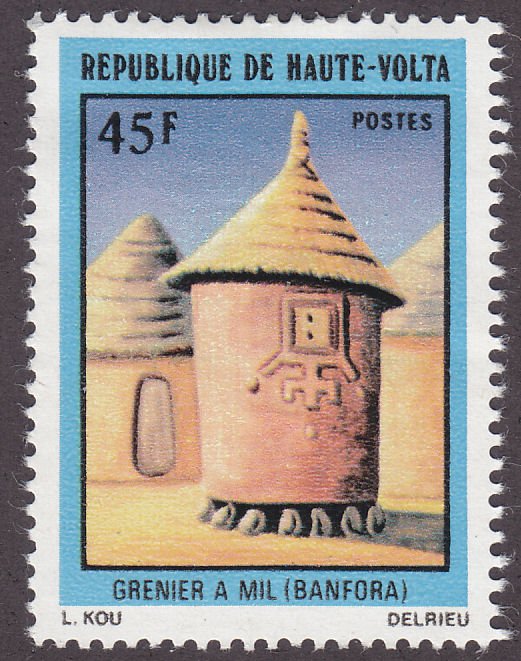 Burkina Faso 414 Granaries 1977