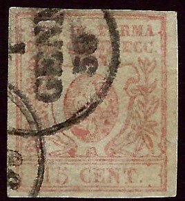 Italy Parma SC#9 Used F-VF hr SCV$360.00....Worth checking out!