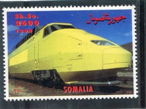 Somalia 1999 SPEED TRAINS 1 stamp Perforated Mint (NH)