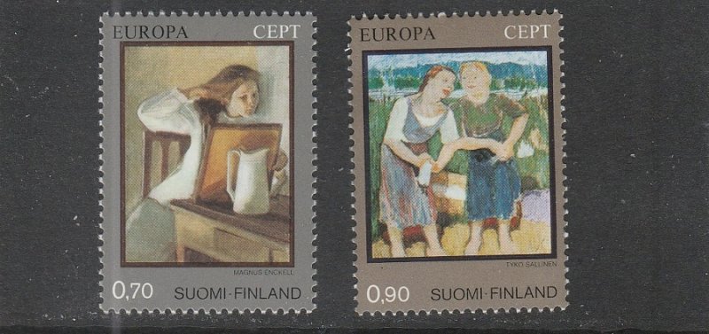 Finland  Scott#  572-573  MNH  (1975 Europa)