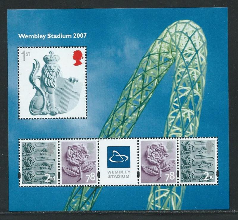 Great Britain 2470 2007 Wembley Stadium s.s. MNH