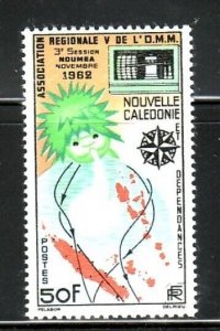 NEW CALEDONIA Sc 322 NH issue of 1962