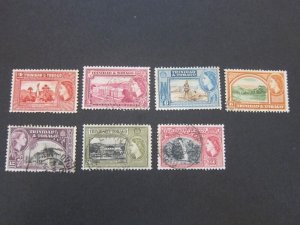 Trinidad & Tobago 1953 Sc 75-81 FU