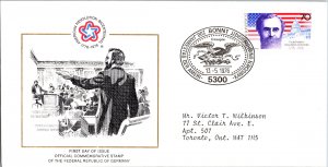 Germany Post-1950, Worldwide First Day Cover, Americana