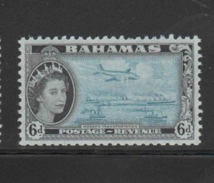 BAHAMAS #165  1978  QEII & MODERN TRANSPOSRTATION     MINT VF NH  O.G  aa