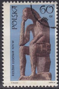 Poland 1707 Sorrowful Christ Seated 60Gr 1969