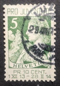 Switzerland #B1 used