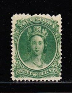 Album Treasures Nova Scotia Scott # 11 8 1/2c Queen Victoria Mint Never Hinged