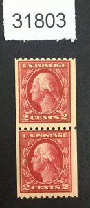 US STAMPS #442  MINT OG NH PAIR  LOT #31803