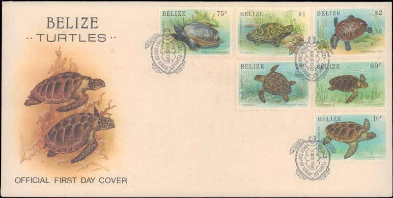 Belize, Worldwide First Day Cover