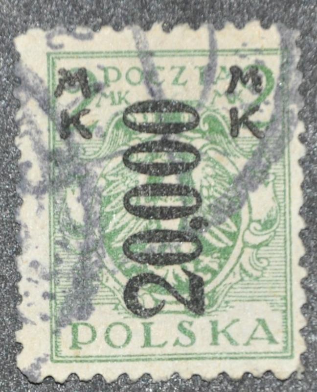 DYNAMITE Stamps: Poland Scott #199 - USED
