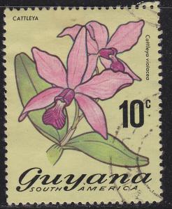 Guyana 138 Cattleya Blossoms 1972