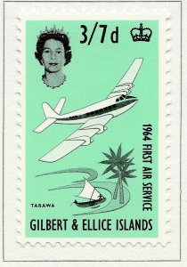 British Colony GILBERT & ELLICE ISL. 1964 3s7d MH* A28P27F28570-