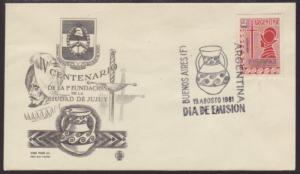 Argentina 732 U/A FDC