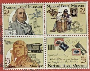 Commemorative Panel #423  National Postal Museum #2779-2782      29 c  1993