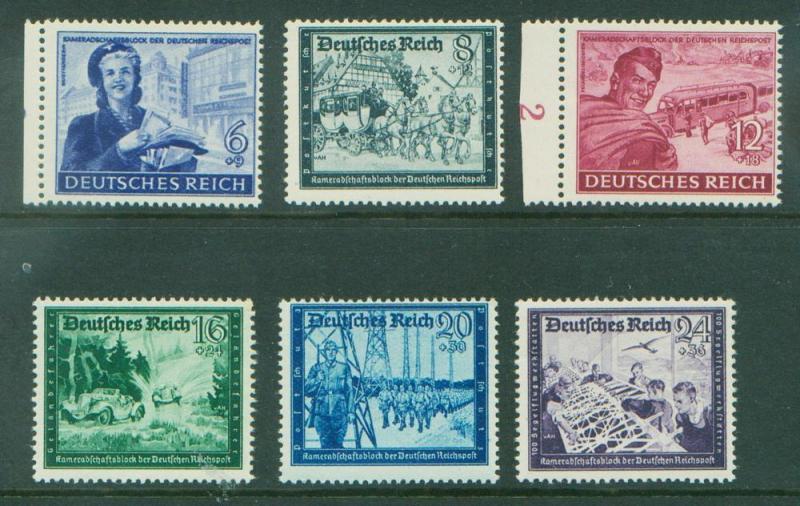 Germany Scott B272-B277 MNH FVF