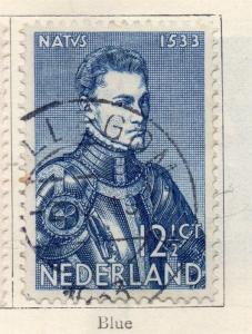 Holland 1933 Early Issue Fine Used 12.5c. 108907