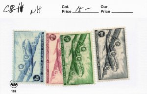 BELGIUM  C8-11    MNH