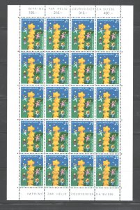 LUXEMBOURG 2000  EUROPE  #1035 1SET=#$0.40  /  2SHEETS=$8.00