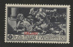 Italy Aegean Island of Calino, Calimno overprint Scott 13 MH*