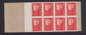 Sweden   #606a  MNH  1961 booklet Nobel price winners  20o