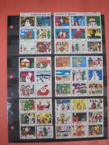 **USA  Beutiful Christmas Seal Stamps (1975) Mint **