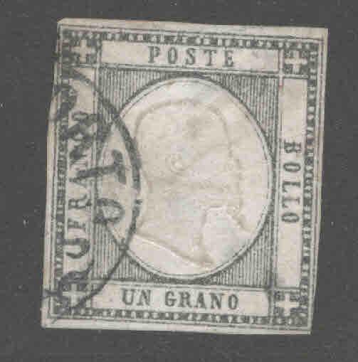 Neapolitan Provinces Scott 21 Used CV $37.50