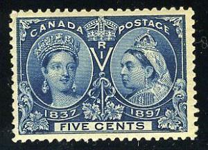 CANADA SCOTT# 54 STANLEY GIBBONS# 127 NEVER HINGED