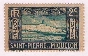 St Pierre and Miquelon 137 MLH Lighthouse 1932 (S0970)