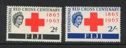 FIJI SC# 203-204 1963 100th anni. Inter. Red Cross Centenary